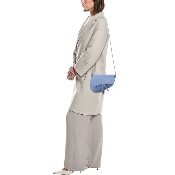 Persaman New York Stella Leather Crossbody, Blue - Picture 4 of 4